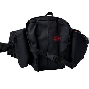 Colorado Belt Bag Men Large Sturdy Black Pack Outdoor Climbing Hiking Backpack